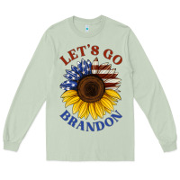 Matcha American flag sunflower Long Sleeve Tee - Jasminsmagicworld