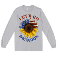 Moon Dust American flag sunflower Long Sleeve Tee - Jasminsmagicworld