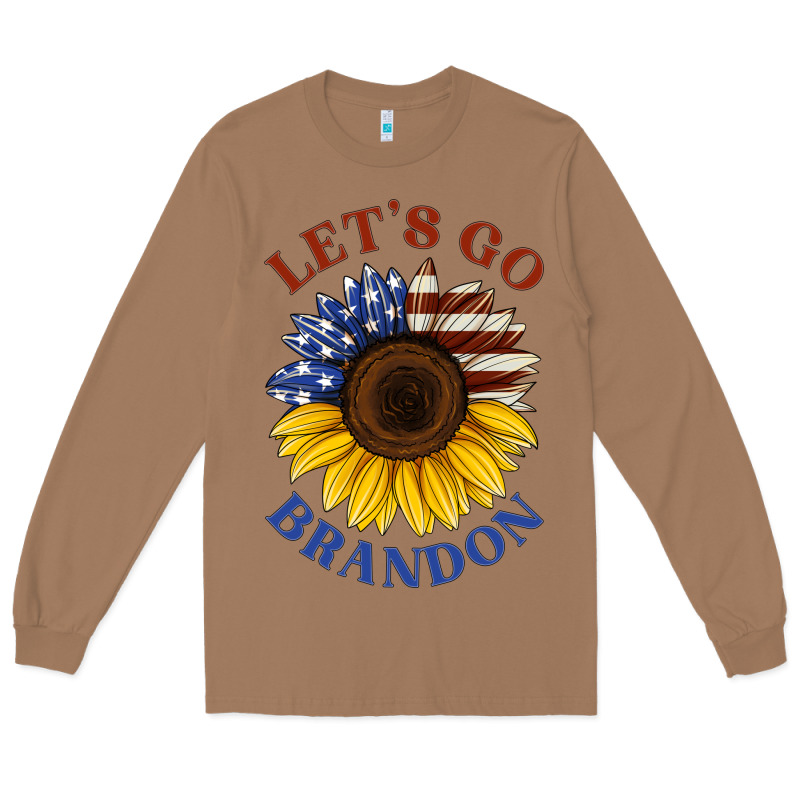 American Flag Sunflower Long Sleeve Tee by Jasminsmagicworld | Teevron