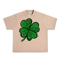 Burro St. Patrick's Day Shamrock Urban Heavy Tee - Jasminsmagicworld