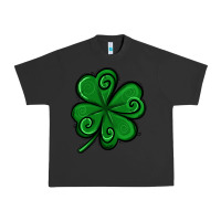 Pigment Black St. Patrick's Day Shamrock Urban Heavy Tee - Jasminsmagicworld