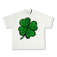 Pistachio St. Patrick's Day Shamrock Urban Heavy Tee - Jasminsmagicworld
