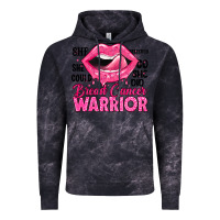 Cloud Black breast cancer warrior lips Vintage Hoodie - JahusDesignShop