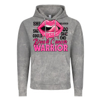 Cloud Rock breast cancer warrior lips Vintage Hoodie - JahusDesignShop