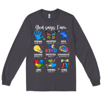 Smoke god says i am autism Long Sleeve Tee - JahusDesignShop