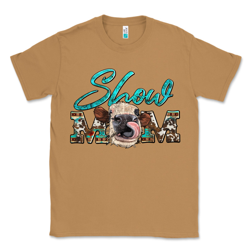 Show Mom Aztec Cowhide Heifer Classic Tee by Artiststas | Teevron