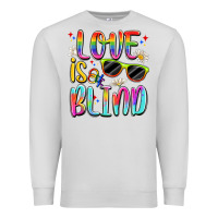 Dove Grey love is blind Premium Sweatshirt - Artiststas