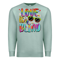 Seafoam love is blind Premium Sweatshirt - Artiststas