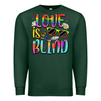 Sports Green love is blind Premium Sweatshirt - Artiststas