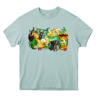 Arona monkey coffee cups Heavy Core Tee - Zillion Design Studio
