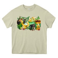 Mossy monkey coffee cups Heavy Core Tee - Zillion Design Studio