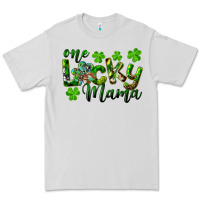 Dove Grey st. patrick's day one lucky mama Premium Tee - RanaPortraitStore