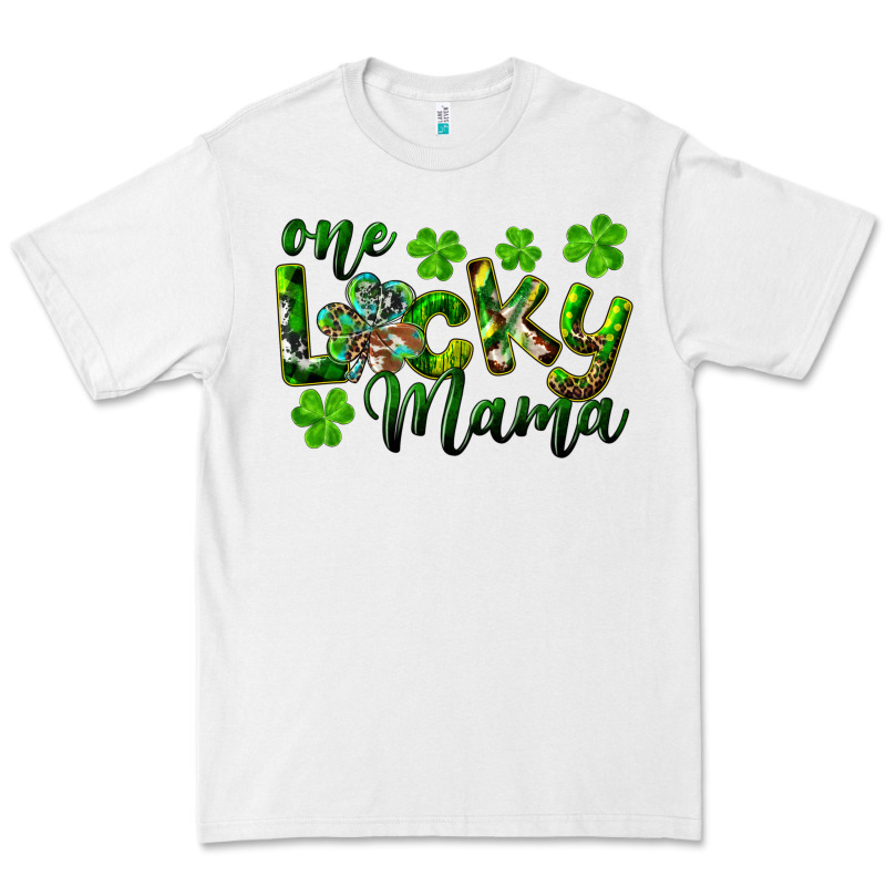 St. Patrick's Day One Lucky Mama Premium Tee by RanaPortraitStore | Teevron
