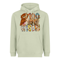 Matcha 100 days wiser Heavyweight Hoodie - RacoonDesign