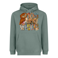 Sage 100 days wiser Heavyweight Hoodie - RacoonDesign