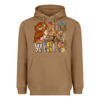 Toasted Coconut 100 days wiser Heavyweight Hoodie - RacoonDesign