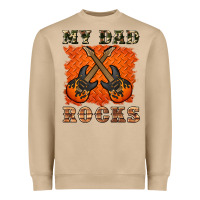 Mushroom my dad rock Heavyweight Sweatshirt - Artiststas