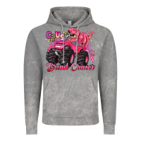 Cloud Rock crush breast cancer monster truck with dinosaur Vintage Hoodie - JahusDesignShop