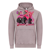 Vintage Zinc crush breast cancer monster truck with dinosaur Vintage Hoodie - JahusDesignShop