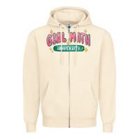 Sandshell girl math university Zipper Hoodie - MaliasSmallBusiness