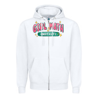 White girl math university Zipper Hoodie - MaliasSmallBusiness