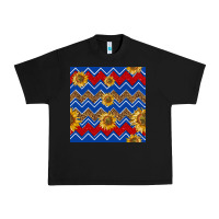 Black 4th of july sunflower seamless  pattern Urban Heavy Tee - BundleAndBundleShop