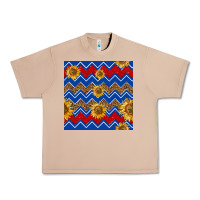 Burro 4th of july sunflower seamless  pattern Urban Heavy Tee - BundleAndBundleShop