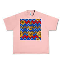 Salmon 4th of july sunflower seamless  pattern Urban Heavy Tee - BundleAndBundleShop