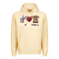 Pina Colada Peace Love Veteran Premium Hoodie - Bettercallsaul