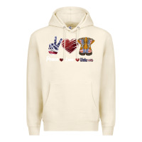 Tofu Peace Love Veteran Premium Hoodie - Bettercallsaul