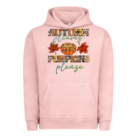 Autumn Leaves And Pumpkins Please Urban Hoodie | Teevron