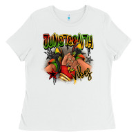 White Juneteenth vibes black girl sneakers Ladies Tee - RanaPortraitStore