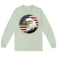 Matcha American Bald Eagle Long Sleeve Tee - Jasminsmagicworld
