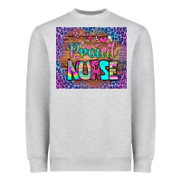 Heather Grey proud nurse tumbler Heavyweight Sweatshirt - BundleAndBundleShop