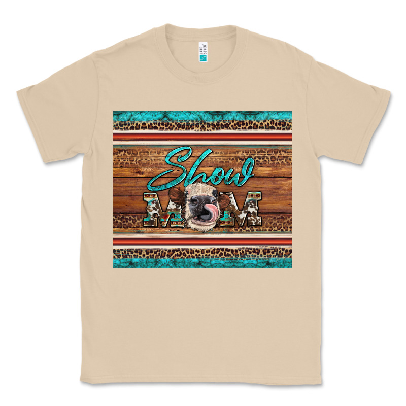 Show Mom Aztec Cowhide Leopard Heifer Classic Tee by Artiststas | Teevron