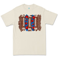 Bone football brushstroke Premium Tee - Zillion Design Studio