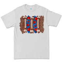 Dove Grey football brushstroke Premium Tee - Zillion Design Studio