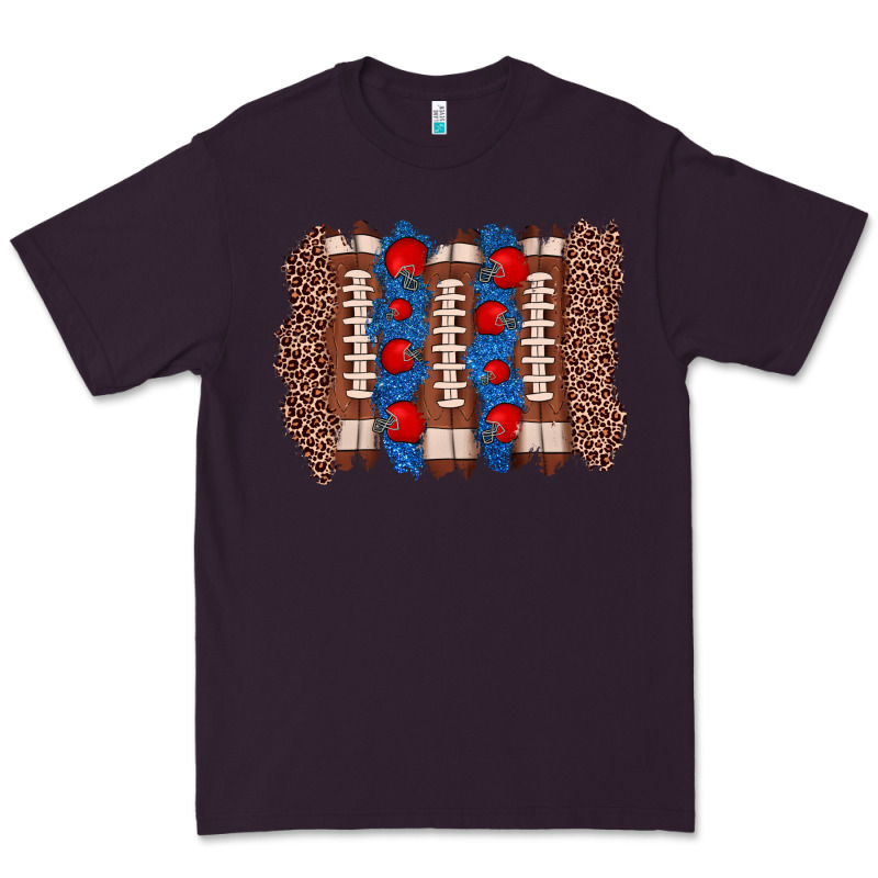 Football Brushstroke Premium Tee by Zillion Design Studio | Teevron