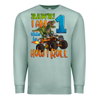 Seafoam rawr i am one this is how i roll Premium Sweatshirt - Artiststas