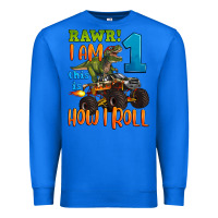 True Royal rawr i am one this is how i roll Premium Sweatshirt - Artiststas