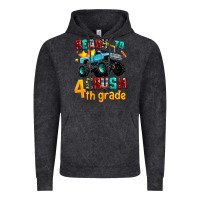 Vintage Black ready to school crush 4th grade Vintage Hoodie - AdoDesignShop