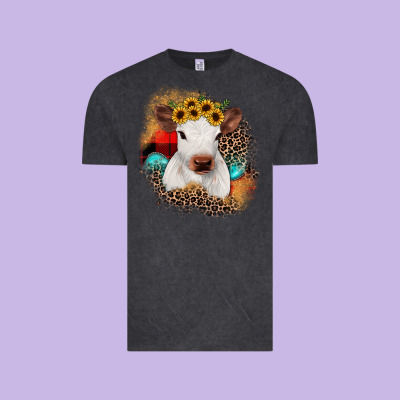 Christmas Heifer Vintage Tee Designed By Jahusdesignshop