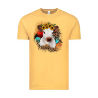 Vintage Mustard christmas heifer Vintage Tee - JahusDesignShop