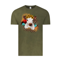 Vintage Olive christmas heifer Vintage Tee - JahusDesignShop