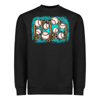 Black baseball background Heavyweight Sweatshirt - JahusDesignShop