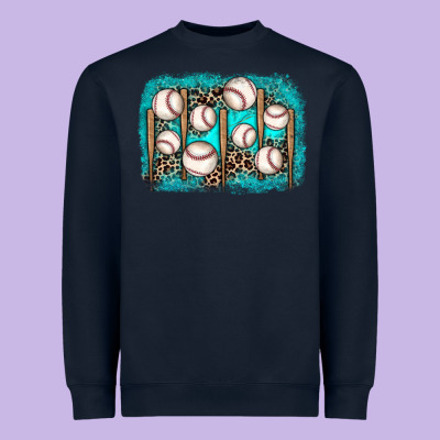 Baseball Background Heavyweight Sweatshirt Designed By Jahusdesignshop