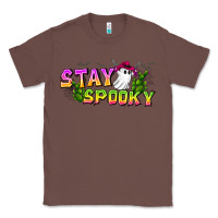 Chestnut Stay Spooky Classic Tee - CowhideDigitalArt
