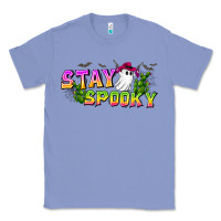 Colony Blue Stay Spooky Classic Tee - CowhideDigitalArt