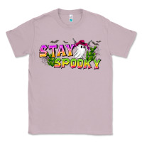 Lilac Stay Spooky Classic Tee - CowhideDigitalArt