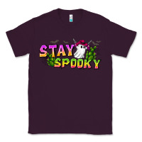 Plum Stay Spooky Classic Tee - CowhideDigitalArt
